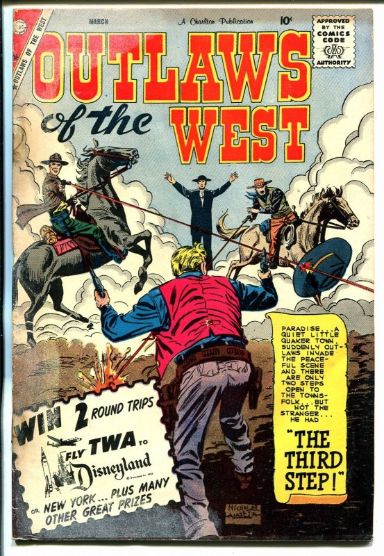 Outlaws of The Old West #24 1960-Charlton-western thrills-Cheyenne Kid-G-