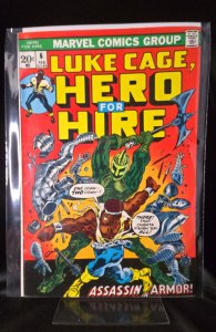 Hero for Hire #6 (1973) Luke Cage 