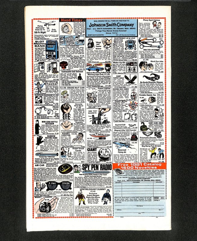 Amazing Spider-Man #219 Newsstand Variant