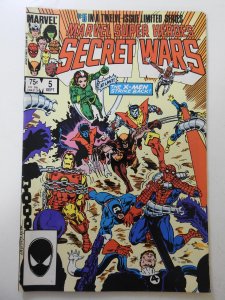 Marvel Super Heroes Secret Wars #5 (1984) FN Condition!