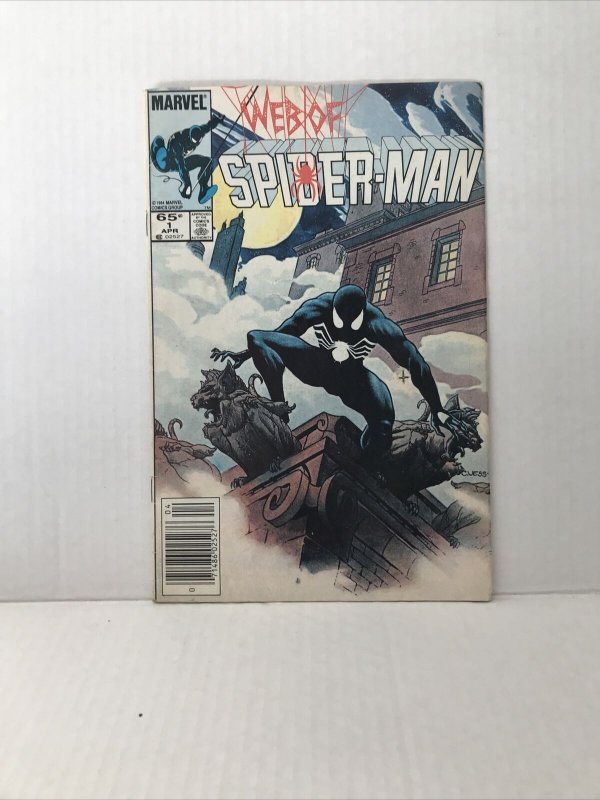 Web Of Spider-Man #1 Newsstand 