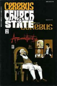 Cerebus: Church & State #12 VF; Aardvark-Vanaheim | save on shipping - details i