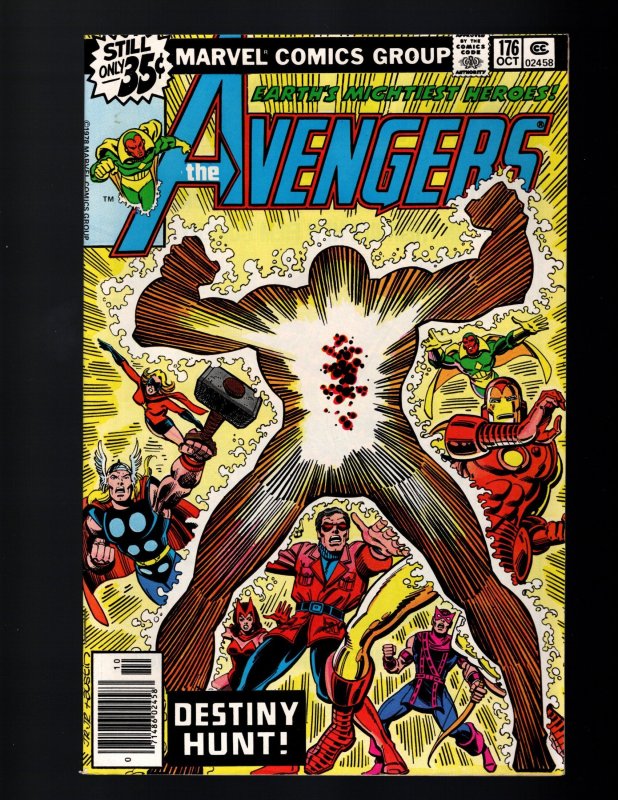 The Avengers #173,174,175,176 (1978)