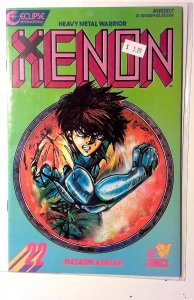 Xenon #22 (1988) Eclipse Comics 1st Print Comic Book