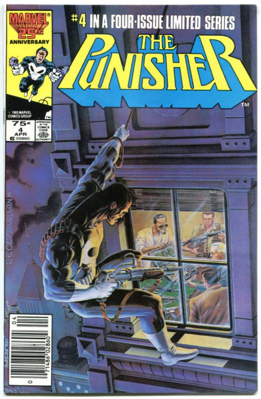 PUNISHER #4, VF/NM, Mike Zeck, Mini Series, 1986, Marvel, more in store