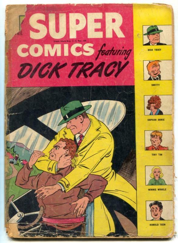 Super #107 1947- Dick Tracy- Dell comics FAIR 