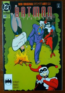 Batman Adventures 28 - Early Harley Quinn Joker Cover 2nd Print - 1995