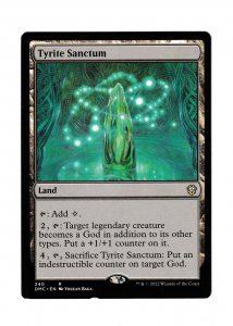 TYRITE SANCTUM | RARE | COMMANDER: DOMINARIA UNITED #240 | MTG 2022