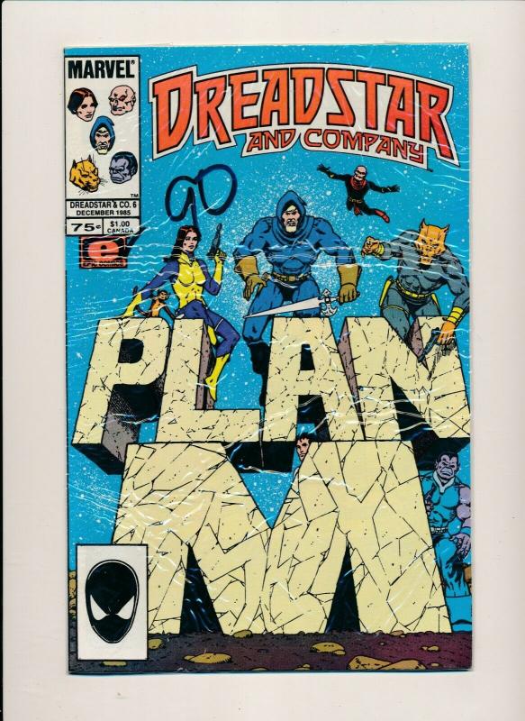 Marvel(Epic) LOT OF 3-DREADSTAR and COMPANY #1, 6, & 18 VF (PF818) 