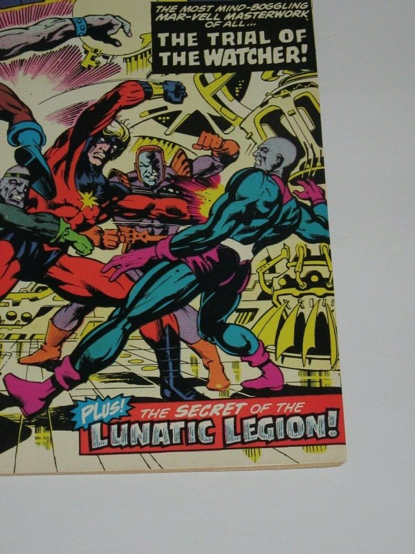 Captain Marvel #38 Lunatic Legion Appearance 1975 Marvel Comics VF/NM