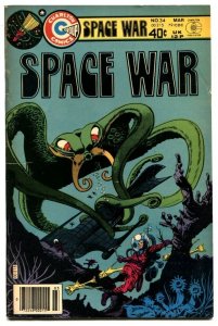 Space War #34 1979- Steve Ditko cover- Charlton Comics- FN