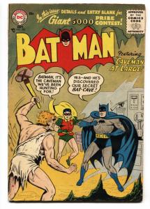 BATMAN #102-1956-BAT CAVE-SILVER-AGE DC FN