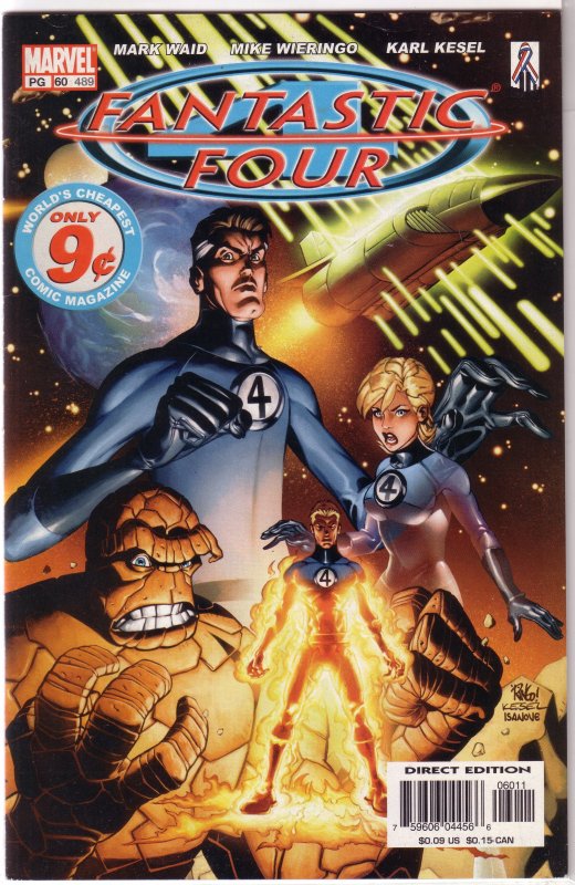 Fantastic Four (vol. 3, 1998) #60/489 FN Waid/Wieringo