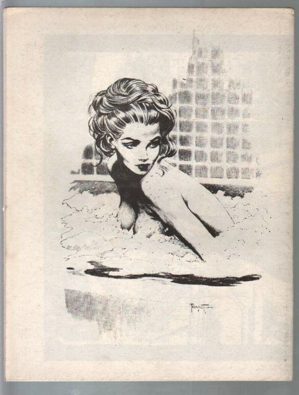 The Sensuous Frazetta 1970's-unstapled copy-reprints Frazetta art-FN