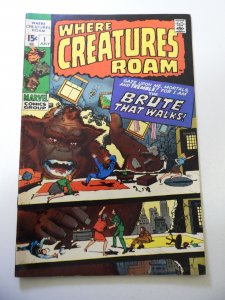 Where Creatures Roam #1 (1970) FN+ Condition