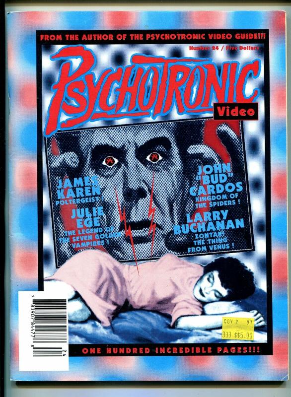 Psychotronic Video #24-1997-bizarre horror-exploitation-fanzine=VG+