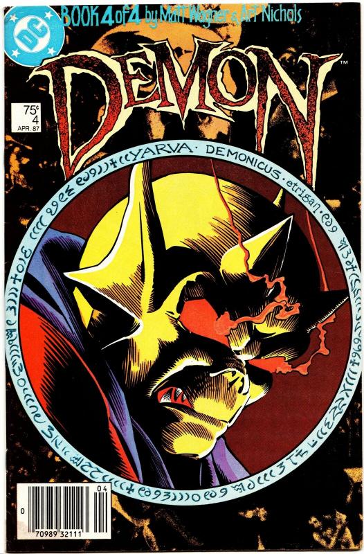 Demon #4 (DC, 1987) VG/FN