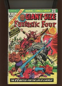 (1974) Giant-Size Fantastic Four #3: BRONZE AGE! (7.0/7.5)