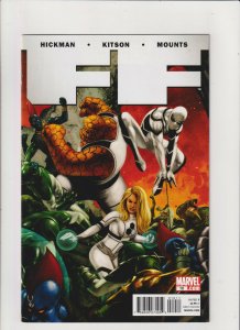 FF #10 VF+ 8.5 Marvel Comics Fantastic Four 2011 Hickman & Kitson