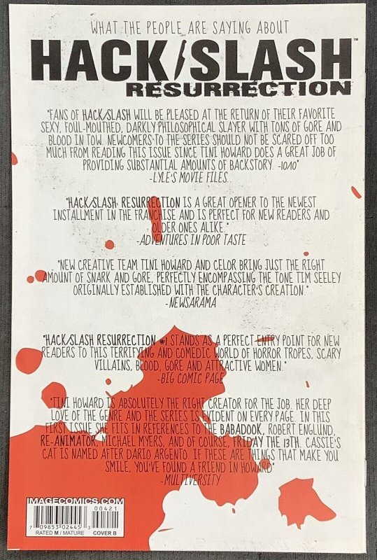 Hack/Slash Resurrection #4 Cover B Deyn (2018, Image) NM+