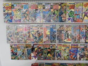 Huge Lot 180+ Low Grade Comics W/ Hulk, Flash, Thor, +More! See description
