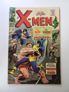 The X-Men #38 (1967) FN- condition stains back cover