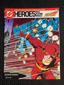 1988 FLASH DC Heroes Role Playing Game #240 FN+ 6.5 Mayfair Games