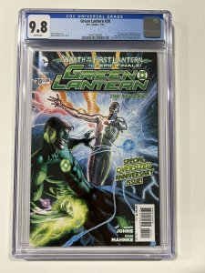 Green Lantern 20 2013 CGC 9.8 white pages DC Comics