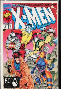 X-Men #1 Colossus and Gambit Cover (1991) X-Men [Key Issue]