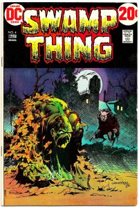 Swamp Thing #4 (May 1973) 8.0 VF   Wein & Wrightson! Swamp Thing vs Werewolf!!