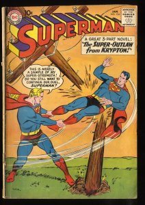 Superman #134 GD/VG 3.0