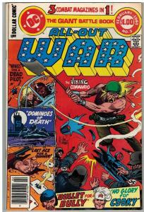 ALL OUT WAR (1979) 3 FN ($1 CVR) Jan. 1980