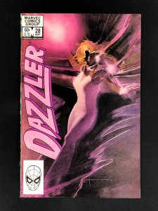 Dazzler #28 (1983) VF+ Gorgeous Bill Sienkiewicz Cover. Rogue's At It Ag...