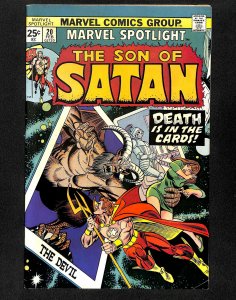 Marvel Spotlight #20 Son of Satan!