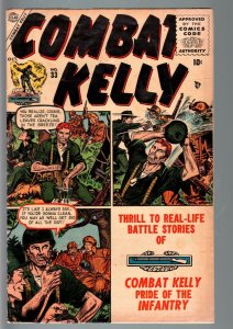 COMBAT KELLY #33-1955-DAVE BERG-BRODSKY-ATLAS-VG VG