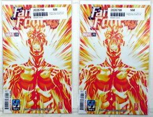 Fantastic Four Lot of 2 #36 x2 (2021) Marvel 9.4 6th Series Human Torch Comics