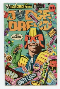 Judge Dredd #15 Eagle Comics FN