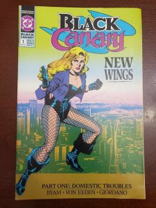 Black Canary #1 (1991) *MINT* Domestic Troubles -- Byam - Von Eeden - Giordano