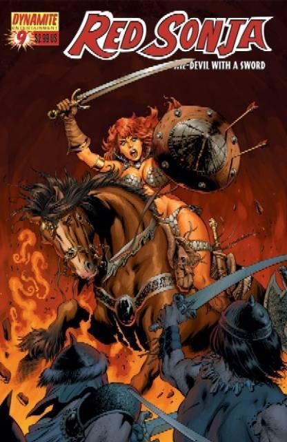Red Sonja She-Devil #9 (Dynamite Entertainment) - Mike Perkins Cover