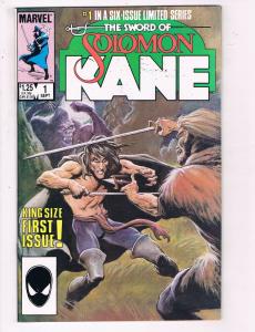 The Sword Of Solomon Kane #1 FN Marvel Comics Comic Book Sept 85 DE35