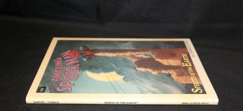 The Amazing Spider-Man Marvel Graphic Novel Spirits of the Earth by Charles Vess