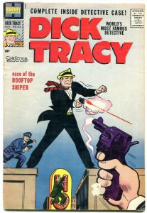 DICK TRACY #135 1959-CHESTER GOULD-HARVEY-ROOFTOP SNIPER vg-