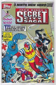 Jack Kirby's Secret City Saga #1 (1993) Bagged w/ Trading Cards