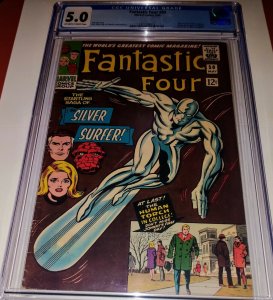Fantastic Four 50 CGC 5.0 unpressed