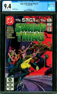 Saga of the Swamp Thing #3 CGC Graded 9.4