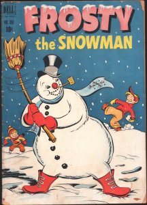 Frosty The Snowman-Four Color Comics #359 1951-Dell-1st issue-Santa Claus