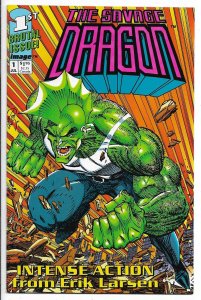 THE SAVAGE DRAGON #1 July 1992 1st mini-series Erik Larson Image Comics  n183x 