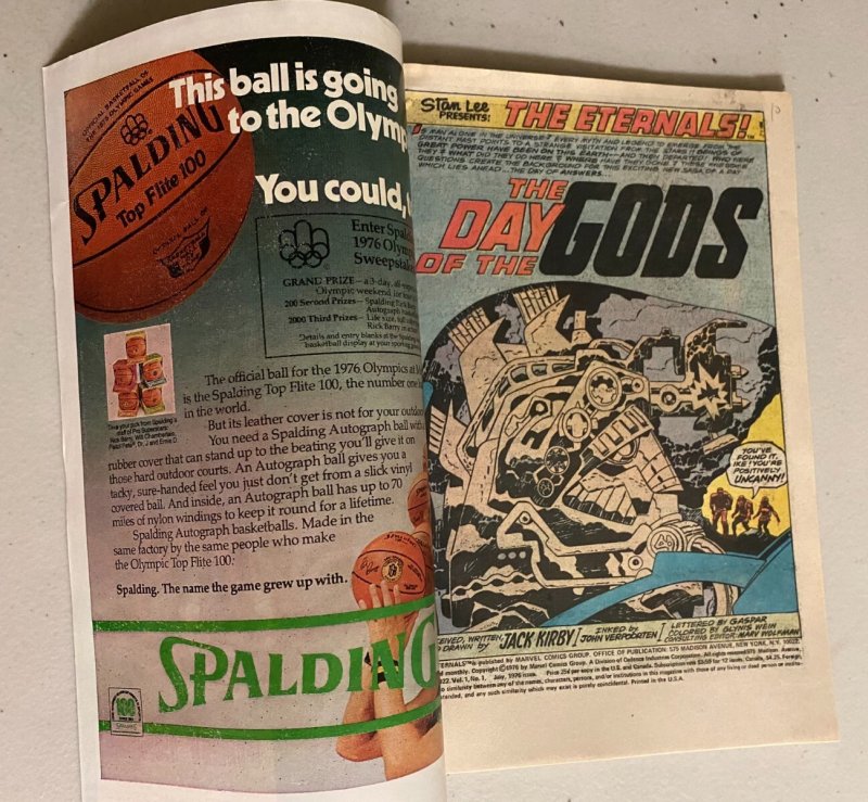 Eternals #1 Marvel 1st Series (5.0 VG/FN) (1976)