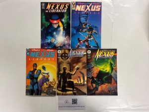 5 Nexus Indie Comic Books # 1 2 4 16 18 10 JS52