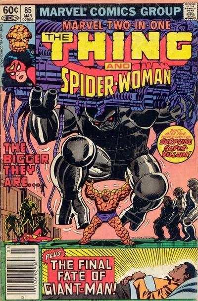 Marvel Two-In-One (1974 series) #85, VF (Stock photo)